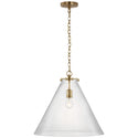 Katie Conical Outdoor (Damp) Pendant by Visual Comfort Signature