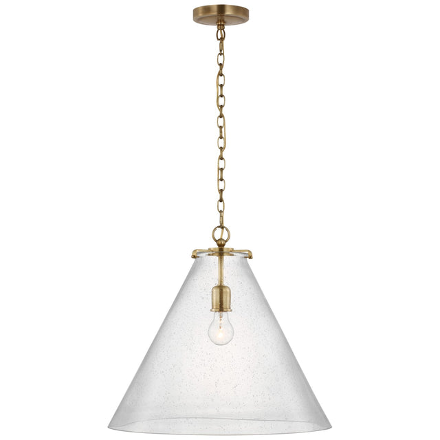 Katie Conical Outdoor (Damp) Pendant by Visual Comfort Signature
