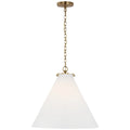 Katie Conical Outdoor (Damp) Pendant by Visual Comfort Signature