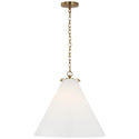 Katie Conical Outdoor (Damp) Pendant by Visual Comfort Signature