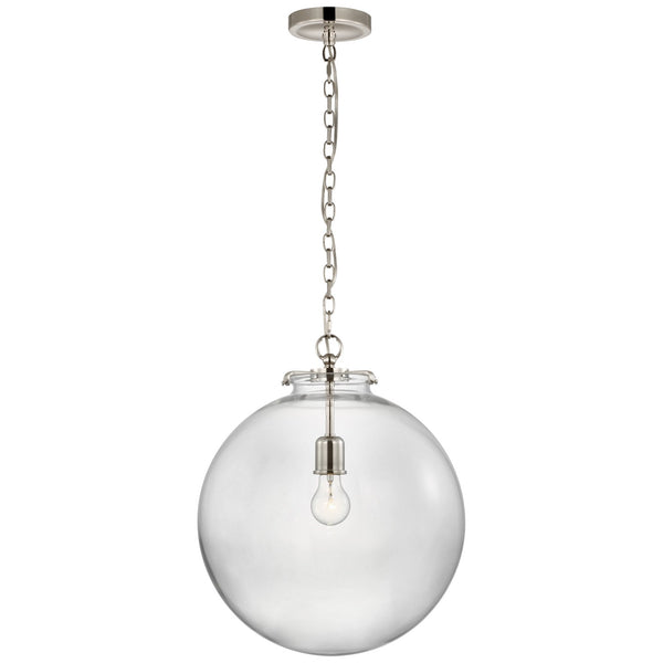 Katie Globe Outdoor (Damp) Pendant by Visual Comfort Signature