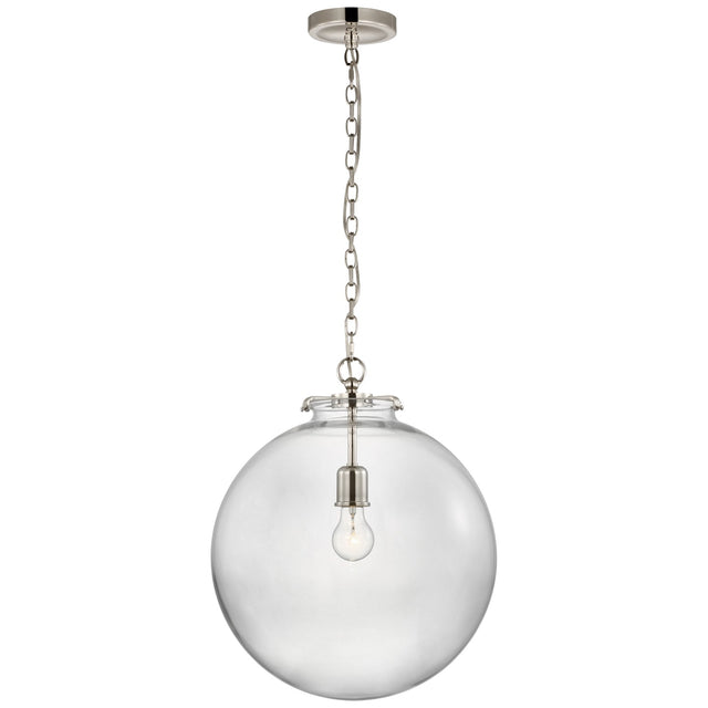 Katie Globe Outdoor (Damp) Pendant by Visual Comfort Signature