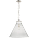 Katie Conical Outdoor (Damp) Pendant by Visual Comfort Signature