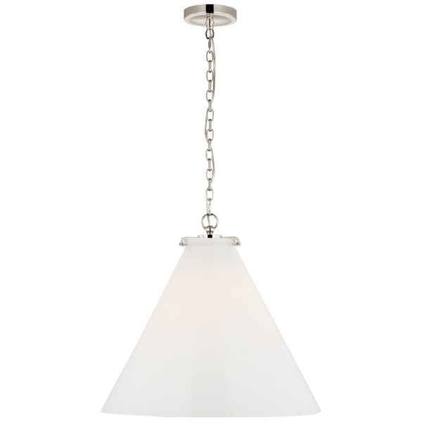 Katie Conical Outdoor (Damp) Pendant by Visual Comfort Signature