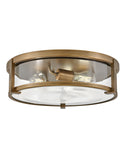 Lowell Outdoor (Damp) Flush Mount Ceiling Light by Hinkley