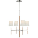 Bryant Wrapped Chandelier by Visual Comfort Signature