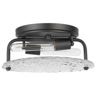 Glacier Outdoor (Damp) Flush Mount Ceiling Light by Nuvo Lighting
