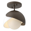 Brooklyn Semi Flush Mount Light by Hubbardton Forge