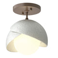 Brooklyn Semi Flush Mount Light by Hubbardton Forge