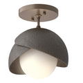 Brooklyn Semi Flush Mount Light by Hubbardton Forge