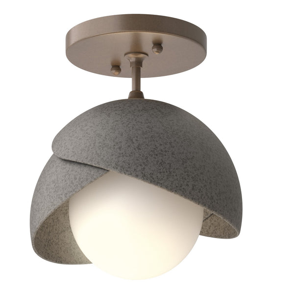 Brooklyn Semi Flush Mount Light by Hubbardton Forge