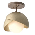 Brooklyn Semi Flush Mount Light by Hubbardton Forge