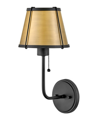 Buy black-and-gold-shade Clarke Sconce by Hinkley