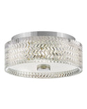 Elle Outdoor (Damp) Flush Mount Ceiling Light by Hinkley