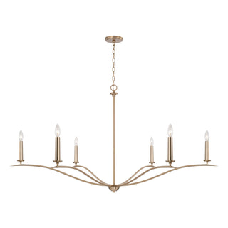 Buy matte-brass Grady Chandelier by Capital Lighting