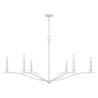 Buy textured-white Grady Chandelier by Capital Lighting
