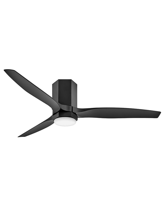 Facet Outdoor (Damp) Ceiling Fan with Light by Hinkley