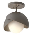 Brooklyn Semi Flush Mount Light by Hubbardton Forge