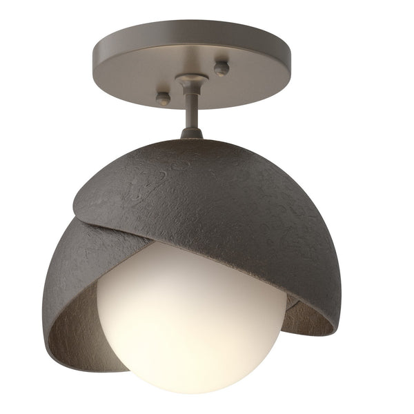 Brooklyn Semi Flush Mount Light by Hubbardton Forge