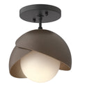 Brooklyn Semi Flush Mount Light by Hubbardton Forge