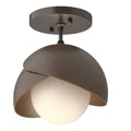 Brooklyn Semi Flush Mount Light by Hubbardton Forge