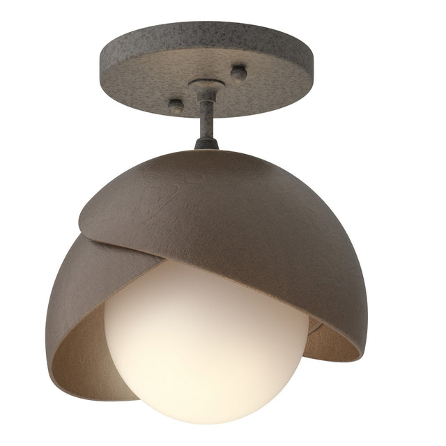 Brooklyn Semi Flush Mount Light by Hubbardton Forge