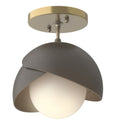 Brooklyn Semi Flush Mount Light by Hubbardton Forge