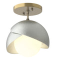 Brooklyn Semi Flush Mount Light by Hubbardton Forge