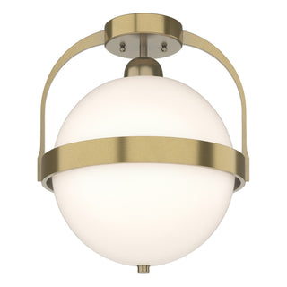 Buy modern-brass Atlas Semi Flush Mount Light by Hubbardton Forge