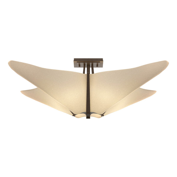 Kirigami Semi-Flush Mount Ceiling Light by Hubbardton Forge