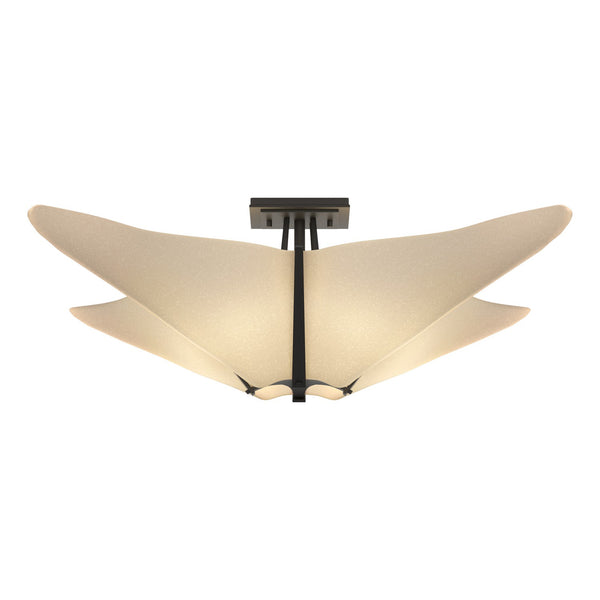 Kirigami Semi-Flush Mount Ceiling Light by Hubbardton Forge