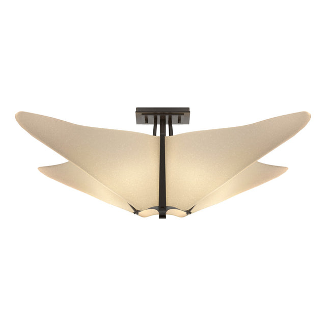 Kirigami Semi-Flush Mount Ceiling Light by Hubbardton Forge