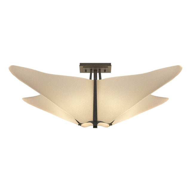 Kirigami Semi-Flush Mount Ceiling Light by Hubbardton Forge