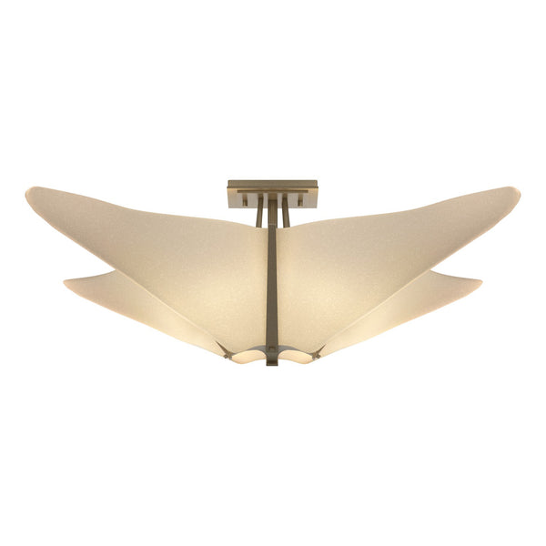 Kirigami Semi-Flush Mount Ceiling Light by Hubbardton Forge