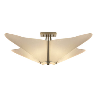 Buy soft-gold Kirigami Flush Mount Ceiling Light by Hubbardton Forge