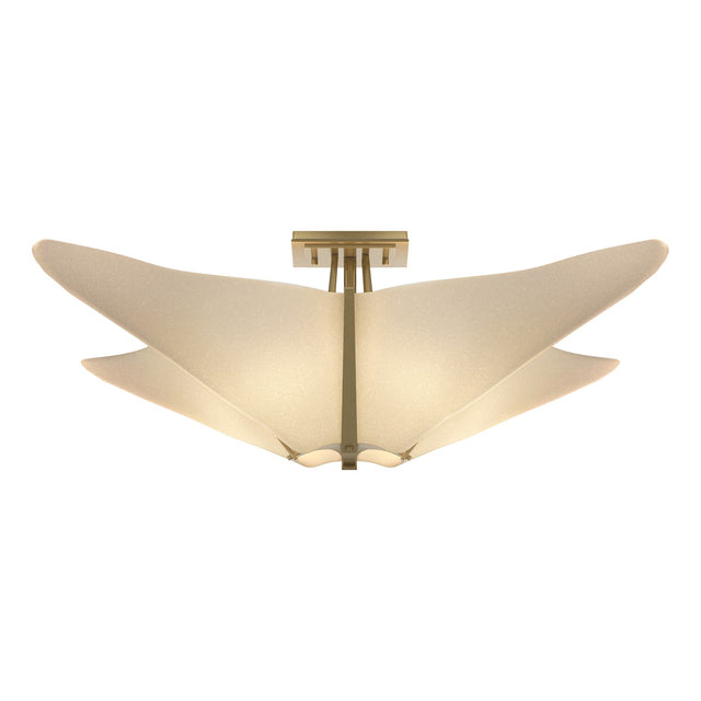 Kirigami Semi-Flush Mount Ceiling Light by Hubbardton Forge