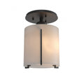 Exos Glass Semi-Flush Mount Ceiling Light by Hubbardton Forge