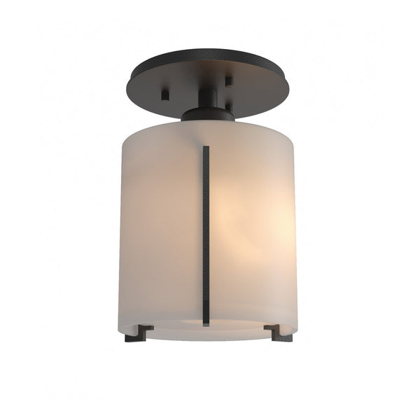 Exos Glass Semi Flush Mount Light by Hubbardton Forge