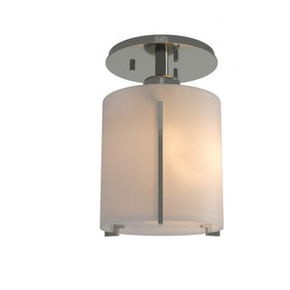 Buy sterling Exos Glass Semi Flush Mount Light by Hubbardton Forge