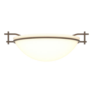 Moonband Flush Mount Ceiling Light by Hubbardton Forge