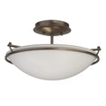 Simple Lines Flush Mount Ceiling Light by Hubbardton Forge