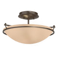 Simple Lines Flush Mount Ceiling Light by Hubbardton Forge
