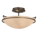 Simple Lines Flush Mount Ceiling Light by Hubbardton Forge