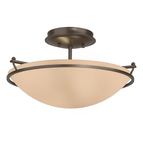 Simple Lines Flush Mount Ceiling Light by Hubbardton Forge