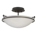 Simple Lines Flush Mount Ceiling Light by Hubbardton Forge