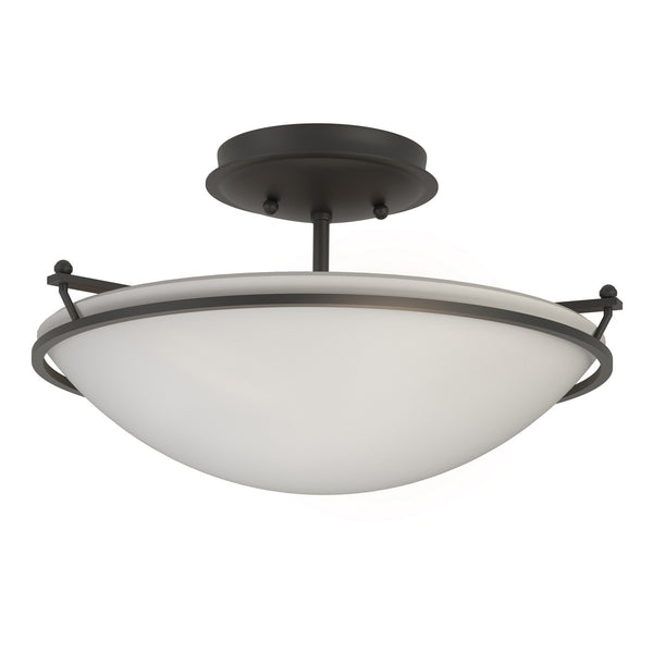 Simple Lines Flush Mount Ceiling Light by Hubbardton Forge