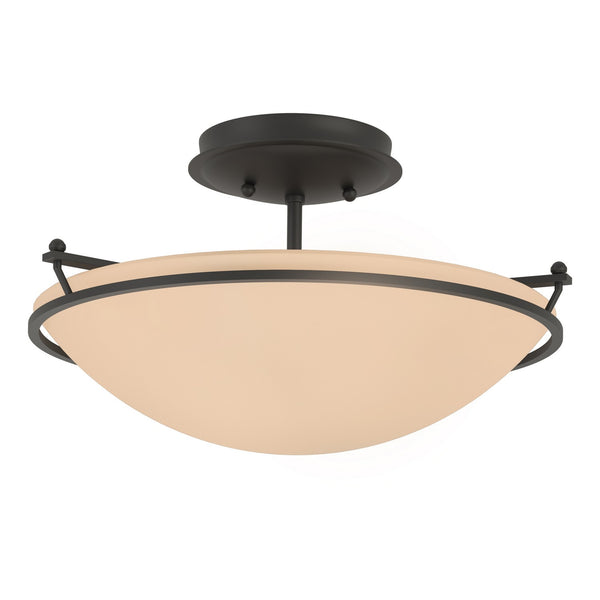 Simple Lines Flush Mount Ceiling Light by Hubbardton Forge