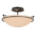 Simple Lines Flush Mount Ceiling Light by Hubbardton Forge