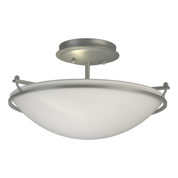 Simple Lines Flush Mount Ceiling Light by Hubbardton Forge