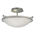 Simple Lines Semi-Flush Mount Ceiling Light by Hubbardton Forge